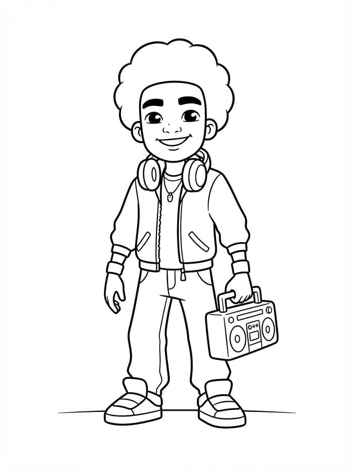 Målarbild Subway Surfers Fresh